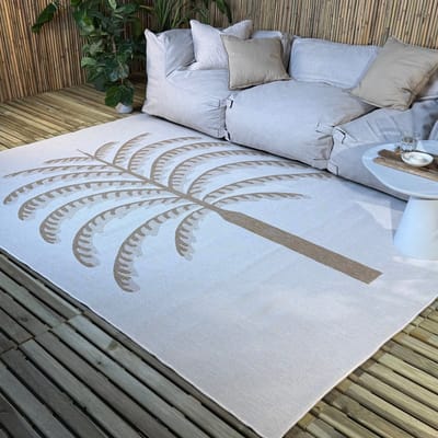 Buitenkleed Breeze jute - Interieur05 - 160 x 230 cm - (M)