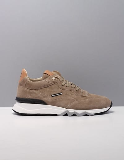 Floris Van Bommel Sfm-10136 Lage sneakers - Heren - Bruin - Maat 41 1/3