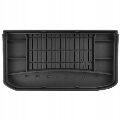 FROGUM Kofferbakmat - Rubber - Geschikt voor NISSAN MICRA IV K13 (2010-2016) - Hatchback - Organizer functie - Zwart