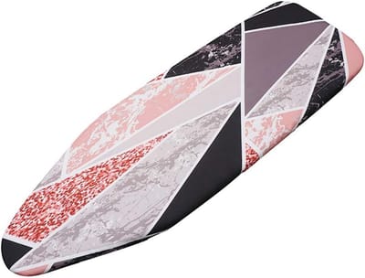 TOVBMUP Strijkplankhoes - Verdikte en duurzame strijkhoes - 140X50 cm - Strijkplankhoes uit de Marble-serie - Strijkplankhoes met digitaal printen - Huishoudelijke strijkplank