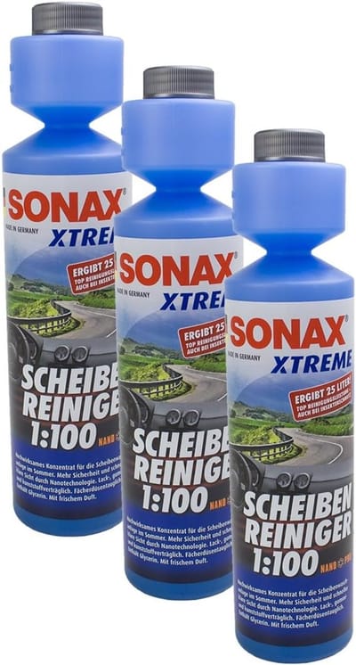 Xtreme Ruitenreiniger Concentrate 250ml - Effektieve Reiniging voor Glasoppervlakken