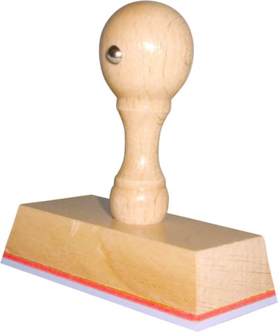 Handstempel 75x35 Mm - Stempels - Stempels volwassenen - Snelle Levering