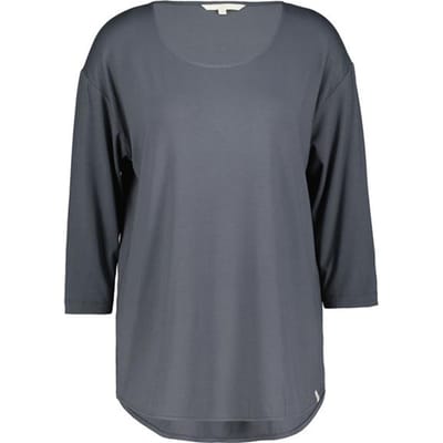 DIDI Dames Loose tee crew 3/4 sleeves Iron grey maat 40