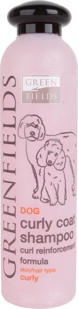 Greenfields - Hondenshampoo - 270ml - voor Krullende Vacht - Extra Volume en Goede Doorkambaarheid