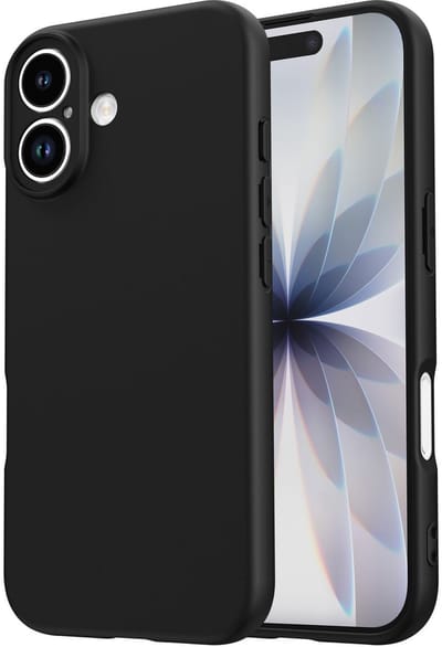 Zwart Dun TPU Hoesje Geschikt voor Apple iPhone 17 | Back Cover | Lichtgewicht | Ultra Dun | Flexibel | Zacht