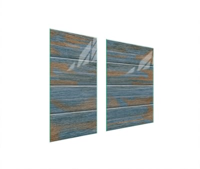 TMK ArtDeko - Snijplank van gehard glas - 75x52 cm - Hittebestendig - Antibacterieel