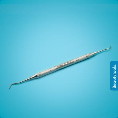 BeautyTools Pedicure Excavator - Nagelheffer Voor Ingegroeide Teennagels en Hoekjes - Nagellifter Dubbelzijdig 2 mm (16.5 cm) – Inox  (NL-0232)