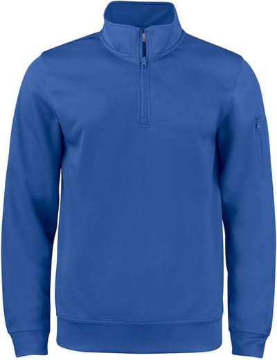Clique Basic Active Half Zip 021013 - Kobalt - XS
