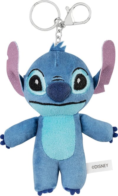 STITCH - 3D Plush Keyring - 15 cm
