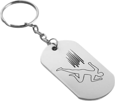 Akyol - atletiek sleutelhanger - Atletiek - sporters - sprinten, springen, werpen, uithoudingsvermogen, competitieve sport. - 54 x 29mm