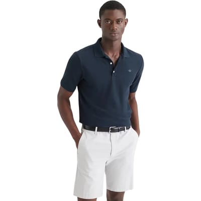 Dockers Original Korte Mouw Poloshirt Blauw M Man