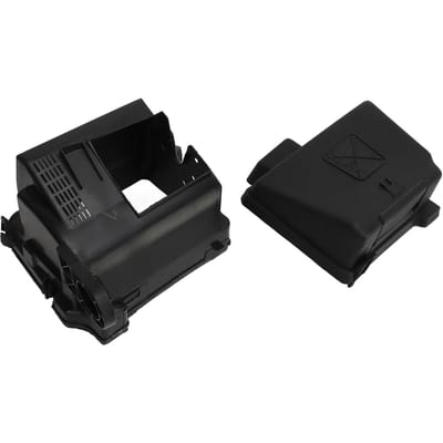 Zekeringkastdeksel met basis 6556Z1 Zwart Circuitbeveiliging Vervanging Voor Peugeot 206 207 206CC black