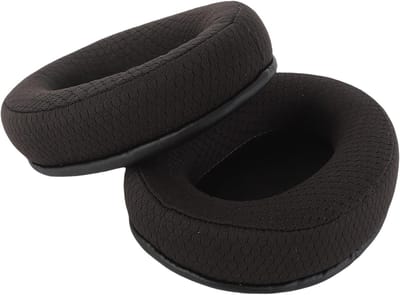 Vervangende ademende mesh memory foam oorkussens voor hoofdtelefoons, hoge dichtheid kussens met eenvoudige installatie accessoires