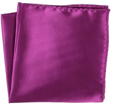 Vierkant zakdoekje voor heren - Satijnen zakdoekje voor heren - Effen zakdoekje - Geschikt voor kerstfeesten, bruiloften en formele gelegenheden - 30 cm x 30 cm