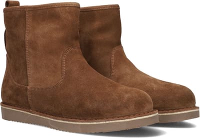 Notre-V 2204-03 1 Enkellaarsjes - Enkelboots - Dames - Cognac - Maat 37