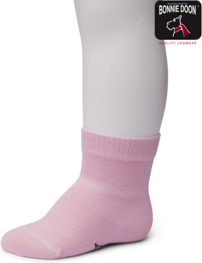 Bonnie Doon Cotton Organic Baby Sock Orchid Pink 8/12 mnd
