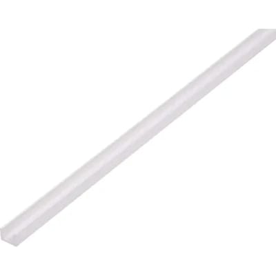 Alberts U-profiel - Pvc Wit - 8,7x6,2x1,2mm 1m