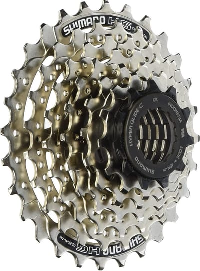 SHIMANO CS-HG41-7 Acera, Ruota Libera 7V, Argento, 11-28D,Argento