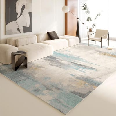 Modern Stijl Vloerkleden voor Slaapkamer Groot Oppervlak Woonkamer Decoratie Zacht Tapijt Wasbaar Lounge Vloermat Antislip Garderobe Vloerkleed 80*120cm