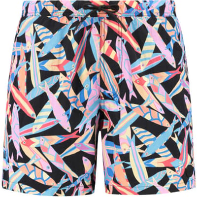 Shiwi Heren zwemshort nick 6" vissen print color