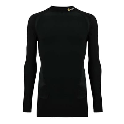 Skins Heren G400 Plain Performance-shirt met lange mouwen (Zwart)