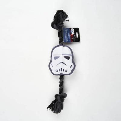 Star Wars piepende knuffel en touwhondenspeeltje