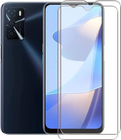 Screenprotector geschikt voor Oppo A16 & Screenprotector geschikt voor Oppo A16S Screenprotector - Screenprotector geschikt voor Oppo A16 & Screenprotector geschikt voor Oppo A16S Screen Protector Glas - 2 stuks - Beschermglas