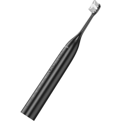 Hoco Elektrische Tandenborstel - Zwart - Inclusief 4 opzetborstels - Oplaadbaar via USB-C