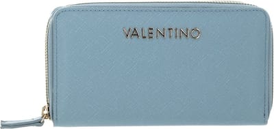 VALENTINO Portemonnee Divina SA Zip Around Wallet Polvere Lichtblauw