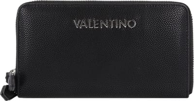 VALENTINO Portemonnee Divina Zip Around Wallet Nero Zwart