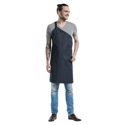Chaud Devant Skew Schort Blue Denim - Chaud Devant B541 - Horeca & Professioneel