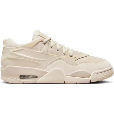 Air Jordan 4 RM Legend Lichtbruin Dames Sneakers Crème Zeil FQ7940-200 38.5 white