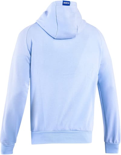 Sparco Gulf Gulf Brand Hoodie - Wit/Marineblauw/Lichtblauw — XL