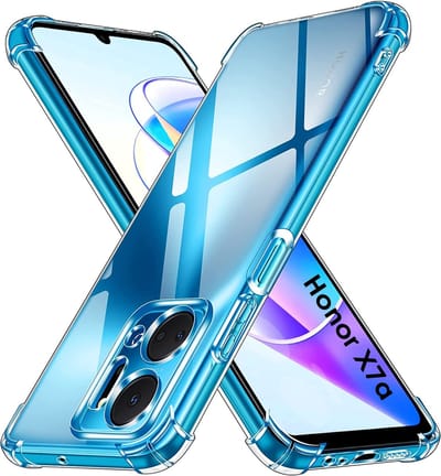 Hoesje voor Honor X7A backcover Shockproof siliconen Transparant