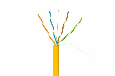 Danicom CAT8 S/FTP 100 meter kabel op rol stug - LSZH (Dca) - Trekdoos - Internetkabel - Netwerkkabel - UTP kabel