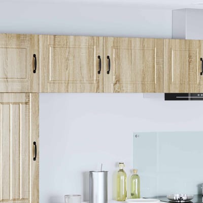vidaXL - Wandkast - PORTO - Sonoma - Eik - 50 - x - 31 - x - 40 - cm - Bewerkt - hout