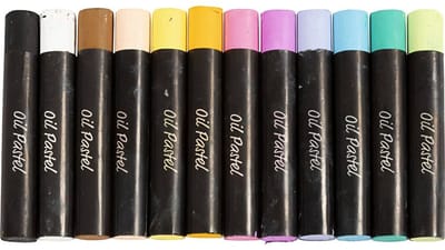 CC Oliepastels Pastelkleuren 12 stuks
