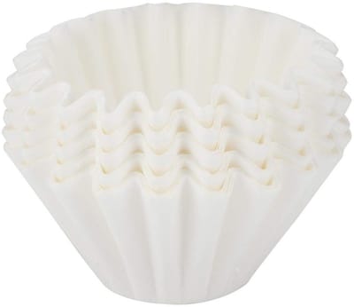 Dailygoods- Cakecup 50 Stuks - Wegwerp Koffiefilterpapier - Hoogwaardig Papier - Geurloos en Betrouwbaar - Geschikt voor Koffiebereiding - Golvend Ontwerp - Koffiefilter