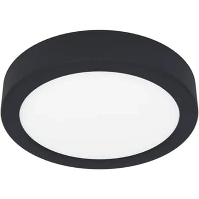 EGLO FUEVA 6 PLAFOND Ø165 CCT 7.5W 1000LM IP44 ZWART