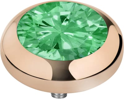 Melano vivid cz steentje - rosekleurig - dames - mint
