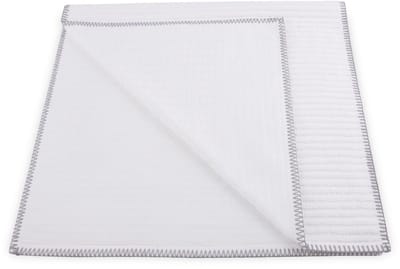 Heckett & Lane bamboo badmat wit  - 60x100  - zachte touch - luxe uitstraling