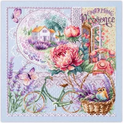 Borduurpakket Chudo Igla - 540-703 Charming Provence - Magic Needle