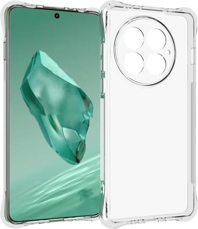 Coverup Hoesje - Geschikt voor OnePlus 13 Hoesje - Coverup TPU Back Cover met AirBag Corners - Transparant