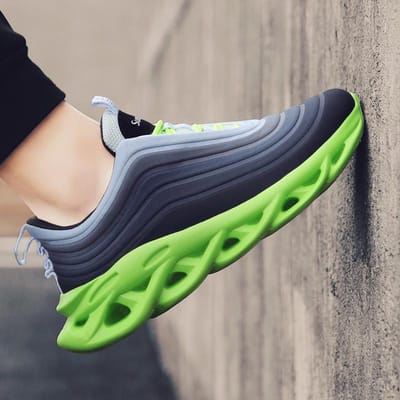 Sportschoenen Nieuwe Herenschoenen Daddy Schoenen Casual Dikke Zool Herenmode Hardloopschoenen Herenmodellen 44 green