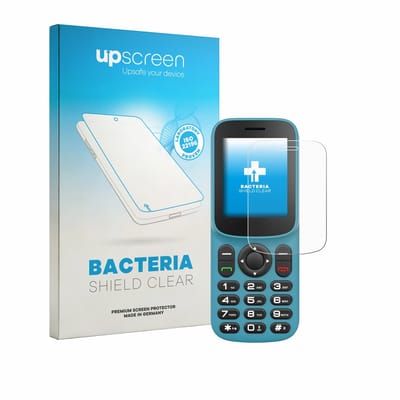 upscreen - Screenprotector voor Uleway T185 - Folie Beschermfolie transparant antibacterieel