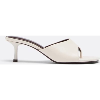 Stradivarius Sandalen met thonghak  ECRU 35