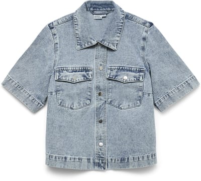 VERO MODA - VMFENJA 2/4 DENIM SHIRT GA - Dames - Blouses