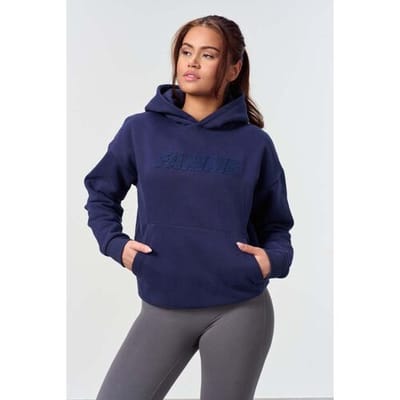 FAMME Represent Hoodie Blauw XS