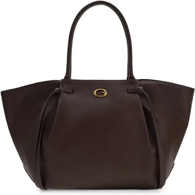GUESS schoudertas Allegra Girlfriend Tote Brown donkerbruin