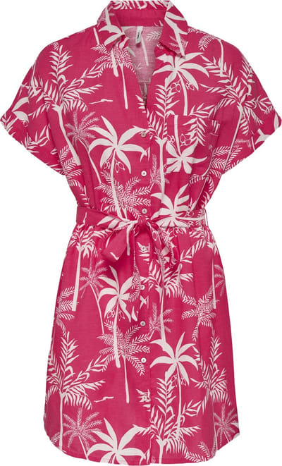 ONLY - ONLJAKIRI LINEN S/S SHIRT DRESS WVN - Meisjes - Mini jurken